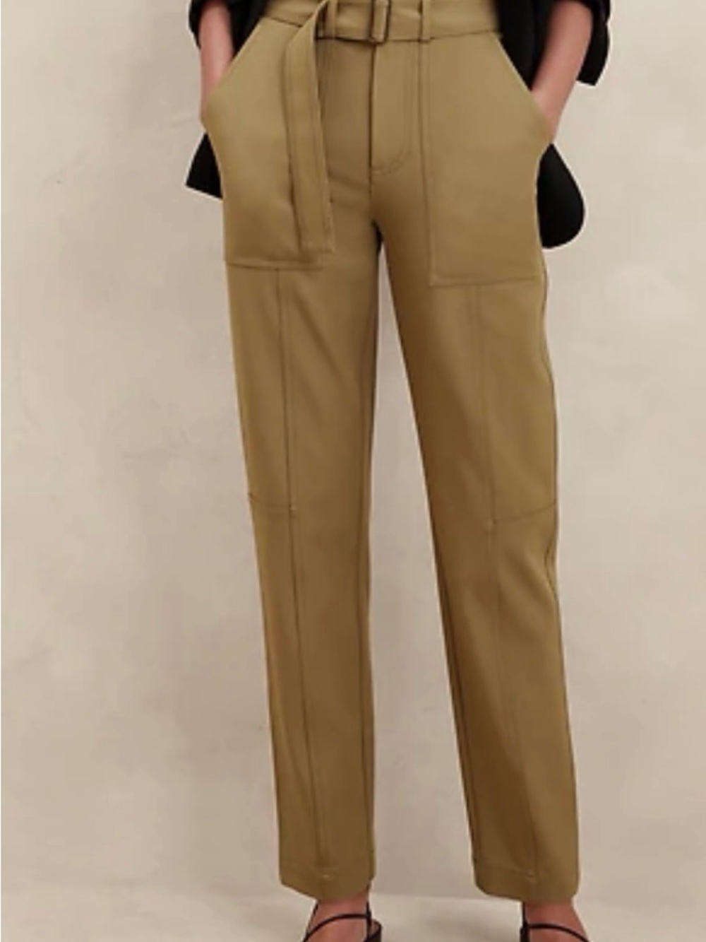 Banana Republic High Rise Refined Utility Pant